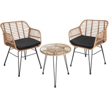 Rattan sitzgruppe balkonset - rattan,