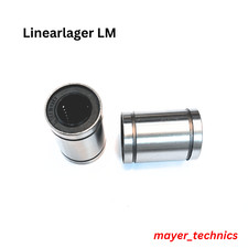 Linearlager 6mm - 30mm Kugellager LM6UU - LM35UU Kugelbuchse CNC 3D Drucker