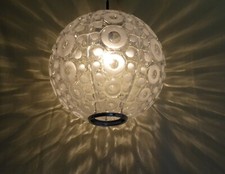 Luigi Colani XL 60er Deckenlampe Plexiglas Acrylglas