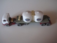 Wiking 534/1a MB Pullmann Chemikalientanksattelzug LPS 332 Zustand sh. Bilder 