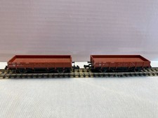 Fleischmann 8200 2x Niederbordwagen mit 2 Achsen gebraucht, Epoche IV