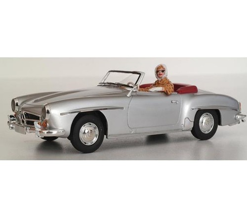 Miniatur 190sl silber - mo-miniatur,