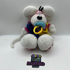 Diddl Maus Baby mit Schnuller und Body [Stofftier Kuscheltier Retro ca. 30 cm]