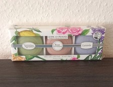 Seife JEANNE EN PROVENCE  3Stück a 100Gramm Luxus-Seife Geschenkpackung 