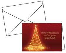 20-500 Weihnachtskarten mit