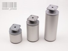 ø60 aluminium möbelfuß - aluminium,