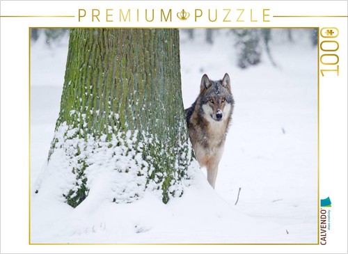Calvendo puzzle wolf winter - calvendo,