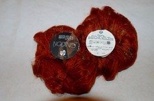 Langhaar Mohair "Nodino" - 066 - rotbraun/meliert - 2 Knäuel à 50 g