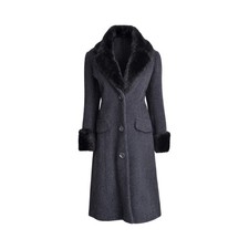 Dior Mantel Vintage 90s Wolle