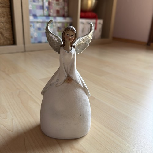 Dekofigur weiße engel 18cm - dekofigur,