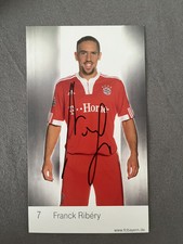 Autogrammkarte Franck Ribery