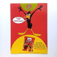 2000 Katjes Daffy Duck Looney Tunes Werbeanzeige Werbung Reklame Advertising