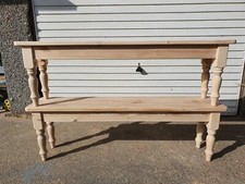 Bauernbänke Kiefer (auf Bestellung gefertigt, bitte Beschreibung lesen)