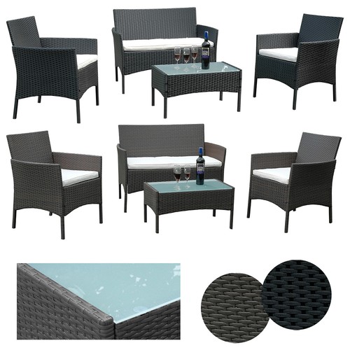 Sitzgruppe rattanmöbel balkon - rattanmöbel,