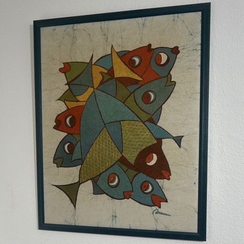 Gerahmter kunstdruck auf - kunstdruck,
