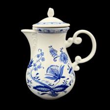 Wellco Design Zwiebelmuster : Kaffeekanne / Kanne