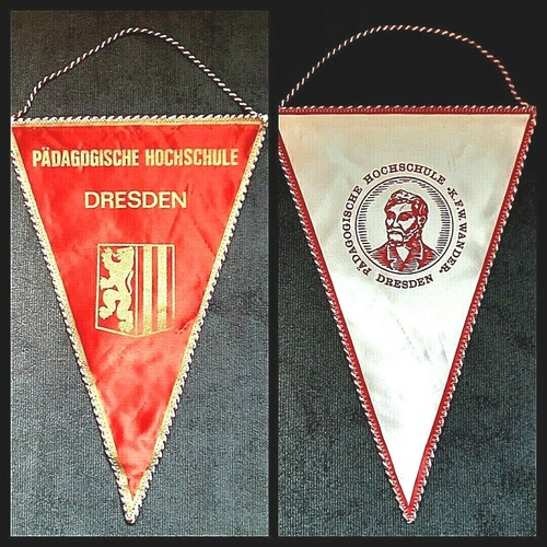 Orig ddr wimpel pädagogische - wimpel,