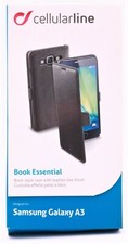 Samsung Galaxy A3 Schutz Hülle Etui Wallet Tasche Case Book Cellularline 407B