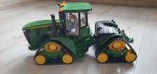 Bruder Traktor John Deere 9620RX mit Raupenlaufwerk + Figur