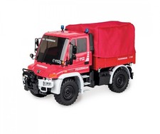 Carson MB Unimog U300 Feuerwehr 1:12 RC Truck 4WD RTR mit Licht & Sound