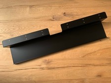 Ergotopia Kabelwanne schwarz Schreibtisch, Kabelkanal für Kabelmanagement