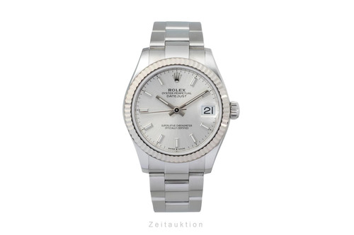 Rolex datejust silver dial - datejust, 31