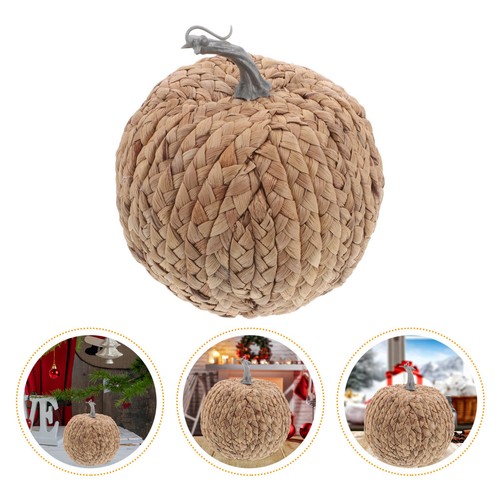 Rustic seagrass pumpkin - seagrass,