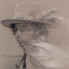 Aufkleber Bob Dylan by