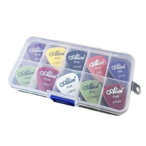 40x plektren mit - 40x, kasten