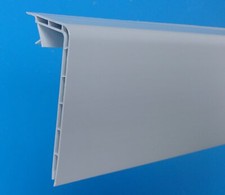 Simplex Sockelleiste N 2m grau Fußbodenleisten Heizungsrohrverkleidung