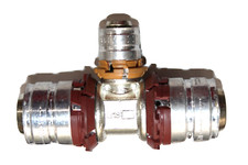 Uponor pres stück - t-stück, 25x16x25