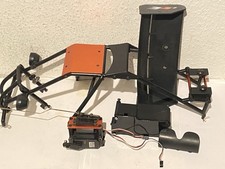 Amewi-Pitbull X kompletten Käfig/Heckspoiler/Servohalter/Servo/Rc-Box,4 Räder