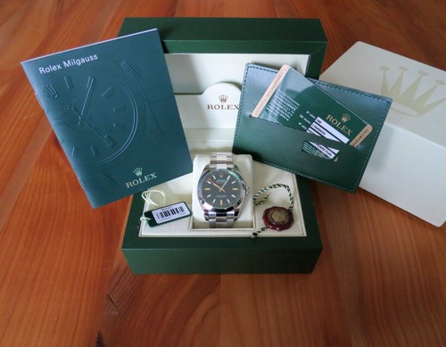 Rolex milgauss 116400gv - rolex, /