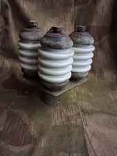 alte Isolatoren Keramik mit