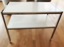 Fernsehwagen, Fernsehtisch,  Beistelltisch,  Druckertisch- weiß