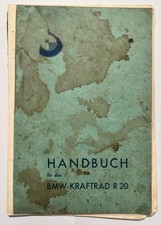BMW R20 - Handbuch - 1937 - original Buch | oldtimer
