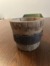 holzmodel Altes Hozgefäss Holzfässchen Antik Deko