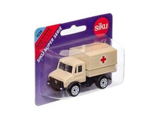 Siku 1026 Mercedes Unimog mit Plane (Rotes Kreuz) OVP - 2716