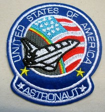 Aufnäher Astronaut Space Pilot USA Raumfahrt Patch x