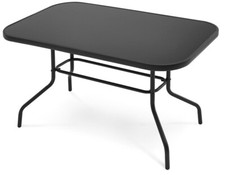 Gartentisch Glas Alu Aluminium