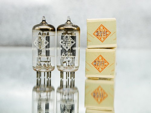 Matched pair 6211 telefunken - 6211,