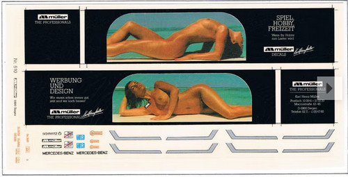 Decals frauen am strand - 1:87,