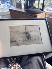 Antik Vintage gerahmte