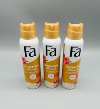 Fa Oriental Moments Deodorant & Bodyspray Wüstenrose & Sandelholz 3x 150ml NEU