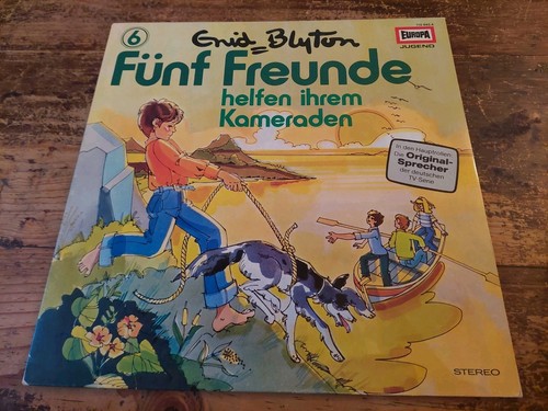 Fünf freunde helfen - lp,