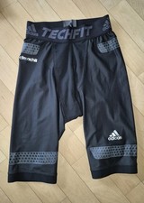wie Neu ADIDAS Techfit Power Compressions Shorts Climachill S91788 Running 
