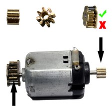 Lenk- und Käfigritzel für