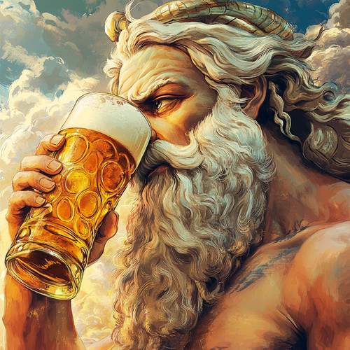 Wandtattoo aufkleber gott - aufkleber, zeus