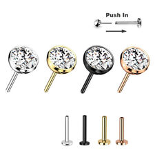 1,2mm Titan Stecksystem Labret