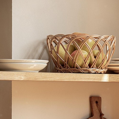 Rattankorb platzsparender - rattankorb,,